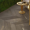 Millboard Enhanced Grain Ebony Grey Decking Board 176 x 32 x 3600mm