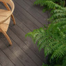 Millboard Enhanced Grain Ebony Grey Decking Board 176 x 32 x 3600mm