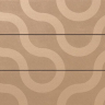 Millboard Modello Contour Golden Oak Decking Board 196 x 32 x 3600mm