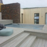 Millboard EG Smoked Oak / WO Driftwood Bullnose Board