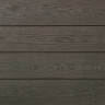 Millboard Enhanced Grain Ebony Grey Bullnose Board 150 x 32 x 3600mm