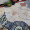 Global Stone Premium Sandstone Mint Circle