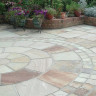 Global Stone Premium Sandstone Mint Circle