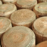 Peeled Pointed Post C4 75-100mm
