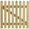 Round Top Picket Gate
