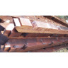 V-Notched Posts Brown