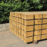 V-Notched Posts Green