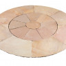 Global Stone Premium Sandstone York Green Circle