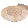 Global Stone Premium Sandstone York Green Circle